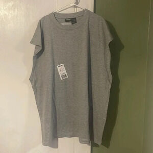 🎉3/$12 Pro Edge Mens sleeveless t-shirt Gray 3XL